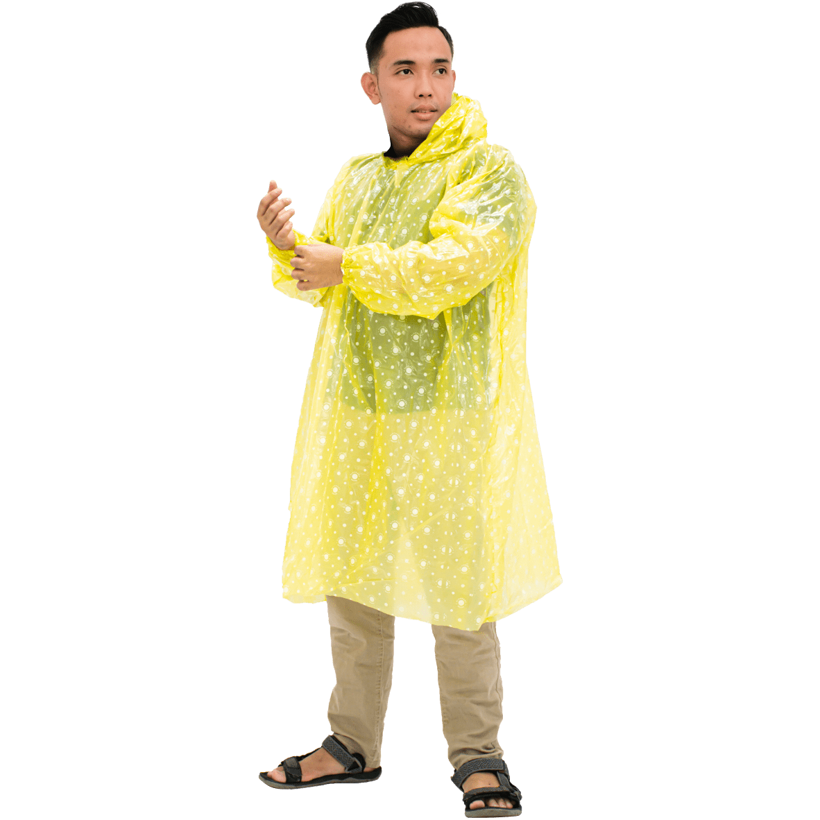 Lengan Panjang Polkadot